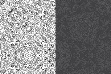 Mandala Ornament Pattern. Vintage decorative elements