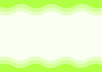 Obraz premium 背景 波 黄緑