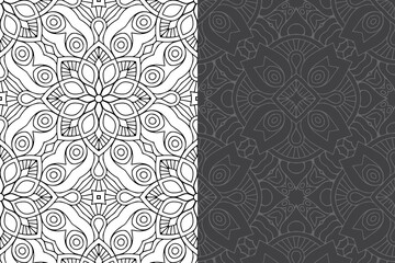 Mandala Ornament Pattern. Vintage decorative elements