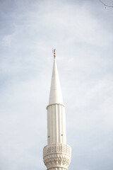 minarets of mosques in turkey