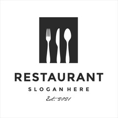 Food Restaurant logo inspiration. design template, vector illustration.