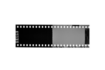 (35 mm.)Vintage film frame.With white space.film camera.