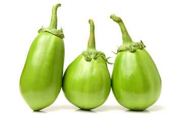 aubergine isolated on white background