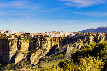 Fototapeta na wymiar Ronda town, Andalusia, Spain.