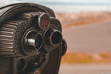 Coin-Operated Binoculars