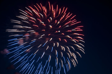 Japanisches Feuerwerk in Düsseldorf