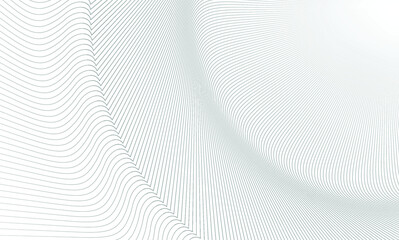 Vector Illustration of the gray pattern of lines abstract background. EPS10. - 415981395