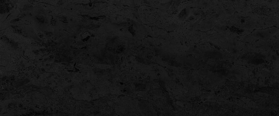 Fototapeta na wymiar Panorama of Black marble tile floor texture and bckground seamless