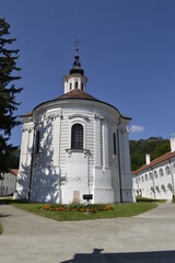 Novi Sad, Serbia - March 02. 2013: Orthodox monastery - Ravanica on Fruska Gora in Vrdnik. Novi Sad, Serbia 
