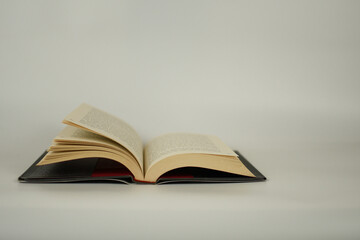 stack of books on white background literture libary