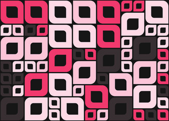 Abstract Geometric Pattern generative computational art illustration