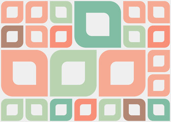 Abstract Geometric Pattern generative computational art illustration