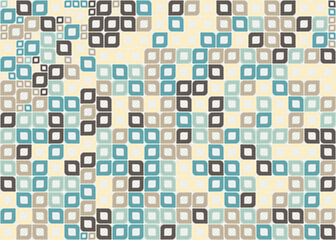 Abstract Geometric Pattern generative computational art illustration