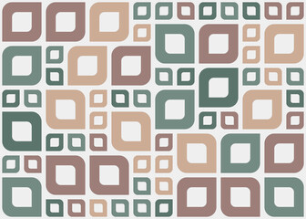 Abstract Geometric Pattern generative computational art illustration