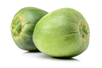 muskmelon on a white background 