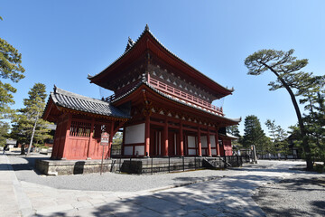 Obraz premium 妙心寺 三門 京都市