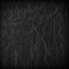 Dark grey black slate background or texture.