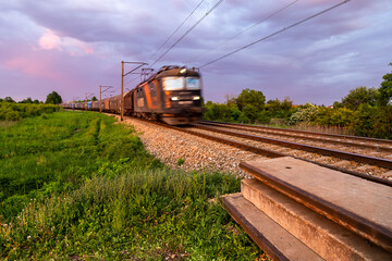 Obraz premium The train is running