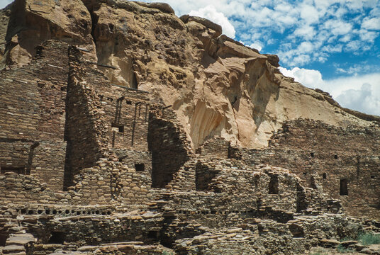 Quarai. Quarai State Monument. Prehistoric and historic Salinas Pueblo Missions National Monument Mountainair, New Mexico USA. Indian dwellings. Ruins.
