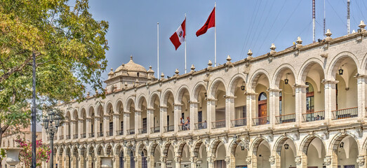 Arequipa historical center, Peru