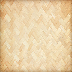 Naklejka premium woven bamboo texture surface abstract background