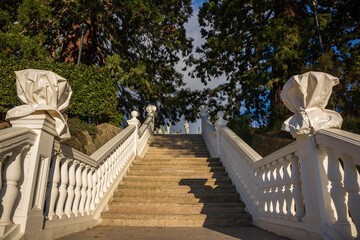 Yalta, Crimea, November 26, 2020, Massandra Palace