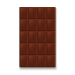 Dark chocolate bar.
