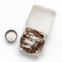 Beer snacks, food delivery during lockdown, blog of restaurant fresh meal