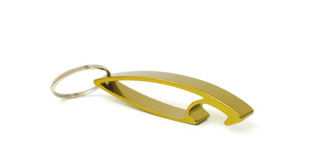 A bottle opener isolated on white background