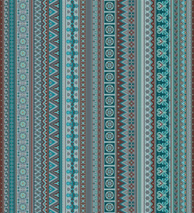 Abstract ethnic stripe pattern, raster background