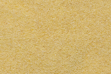 Closeup semolina seed background, texture.