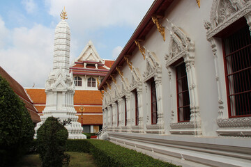 buddhist temple (wat mahathat) in bangkok in thailand 