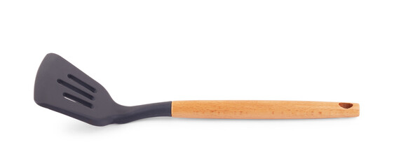 kitchen spatula on isolated white background
