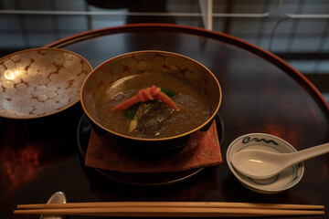 料亭で食べる食事