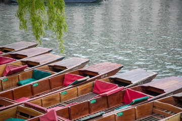 Punts on the river