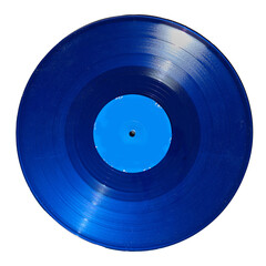 schallplatte vinyl blau