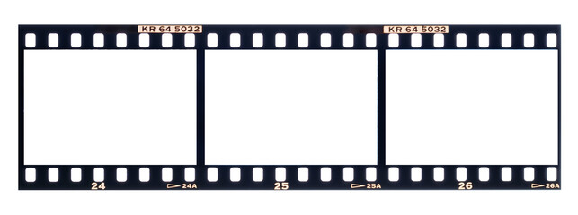 ３５ミリ３枚のカラーポジフィルム
