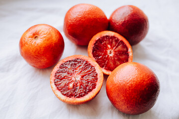Raw Organic Red Blood Oranges