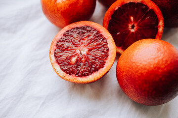 Raw Organic Red Blood Oranges