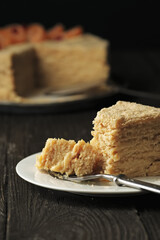 Mille Feuille cake Napoleon Gluten free