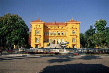 Presdential palace, Ho Chi Minh mausoleum complex, Hanoi, Vietnam