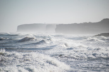 Obraz premium Waves in Chapadmalal, Argentina