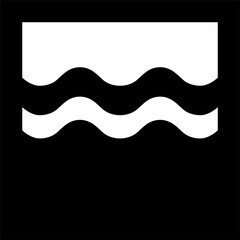 洪水のピクトグラム