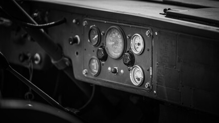 Military Car​ Speedometer Dashboard