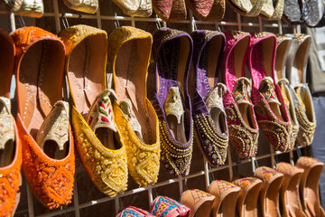 Obraz premium shoes in the market