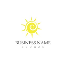 Sun Vector illustration Icon