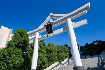 東京都 日枝神社 大鳥居