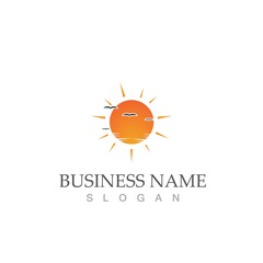 Sun Vector illustration Icon