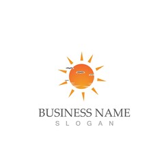 Fototapeta premium Sun Vector illustration Icon