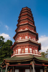 Naklejka premium 広州 六榕寺